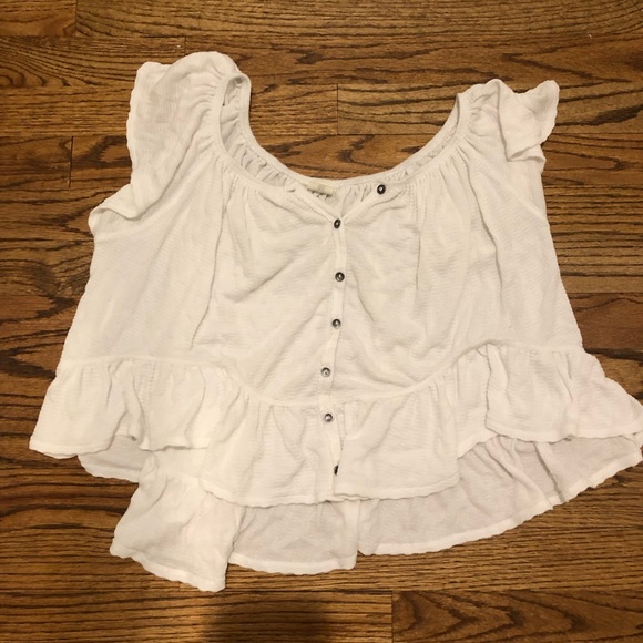 Free people white top NEVER WORN - Picture 2 of 3